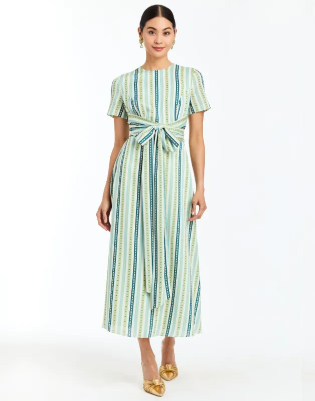 Nolita Short Sleeve Wrap Dress made by MESTIZA