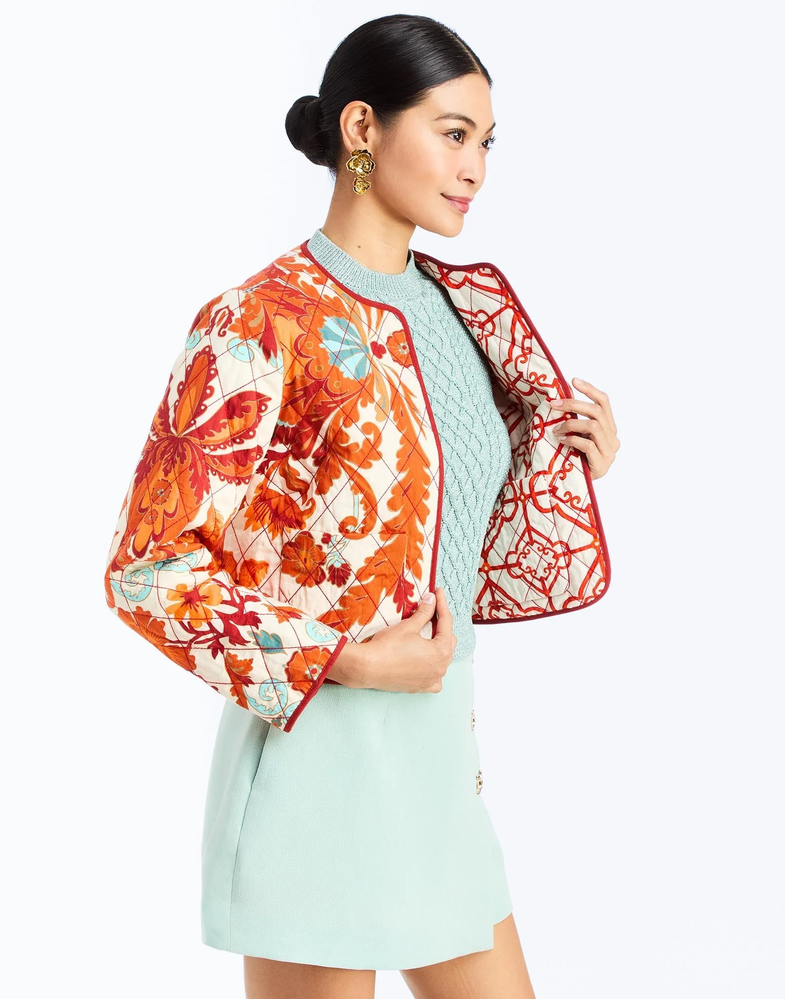 Este Convertible™ Quilted Jacket sold by MESTIZA product image thumbnail 2