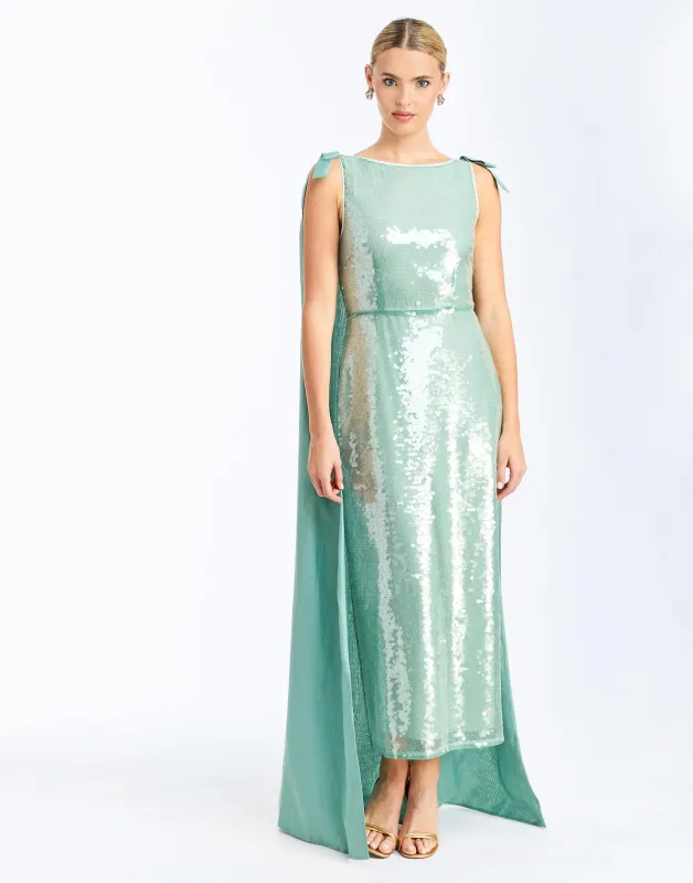 Lillian Convertible™ Cape Dress made by MESTIZA