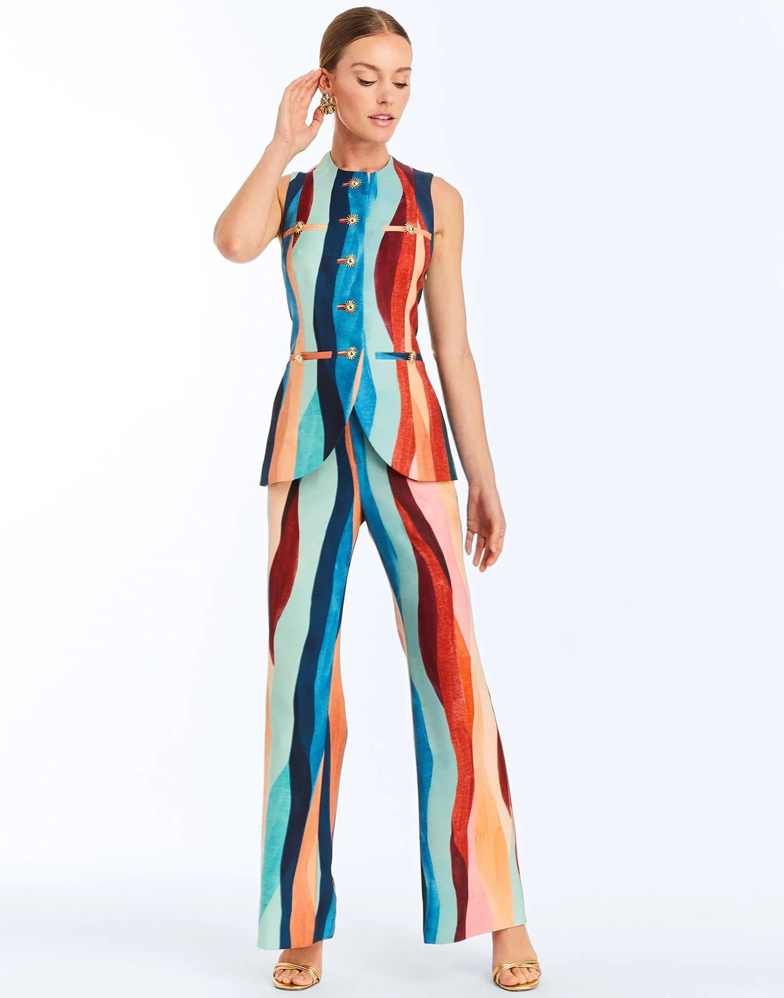 Theo Bell Bottom Pant SMS sold by MESTIZA product image thumbnail 2