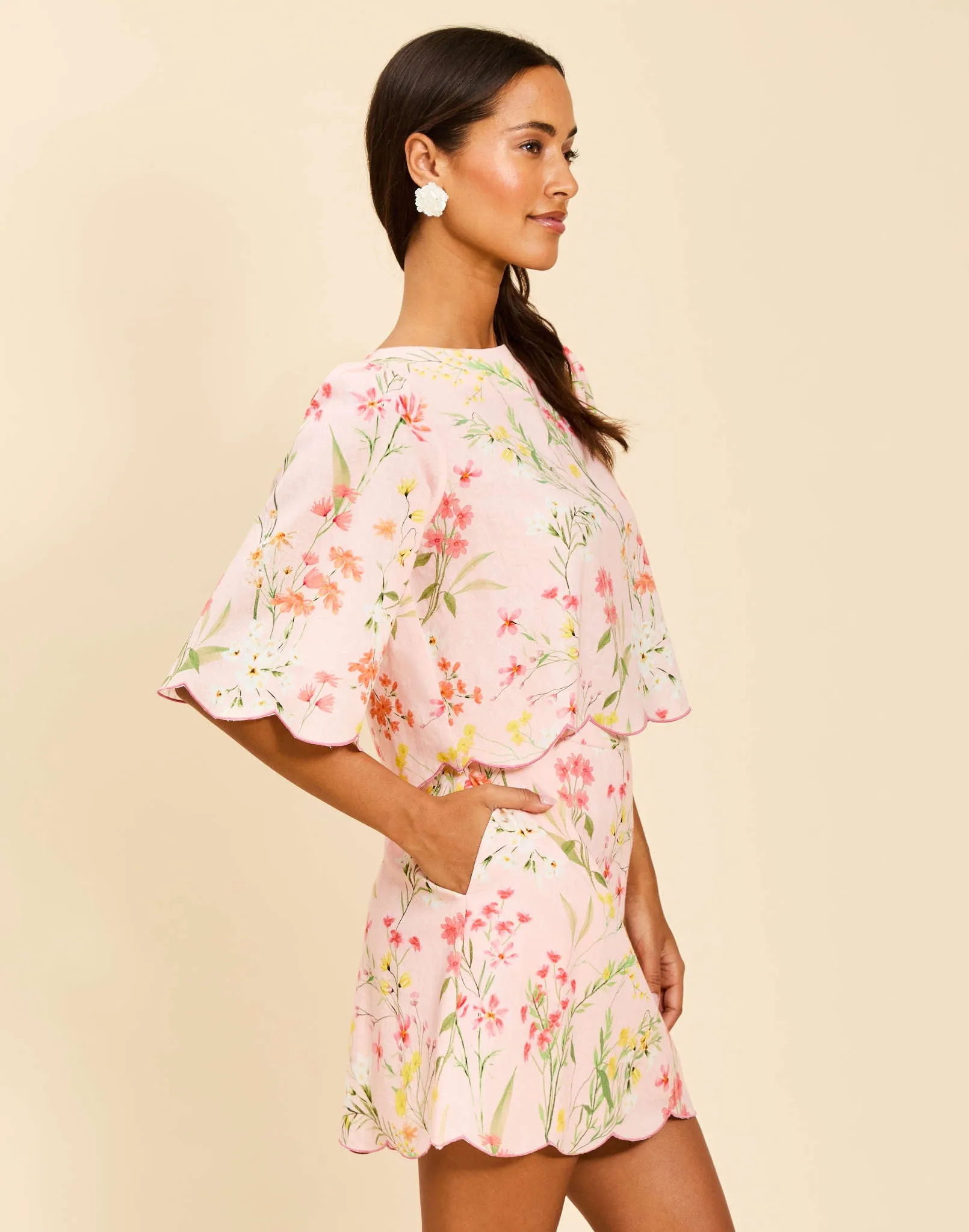 Pre-Order - Charlize Scallop Top sold by MESTIZA product image thumbnail 3