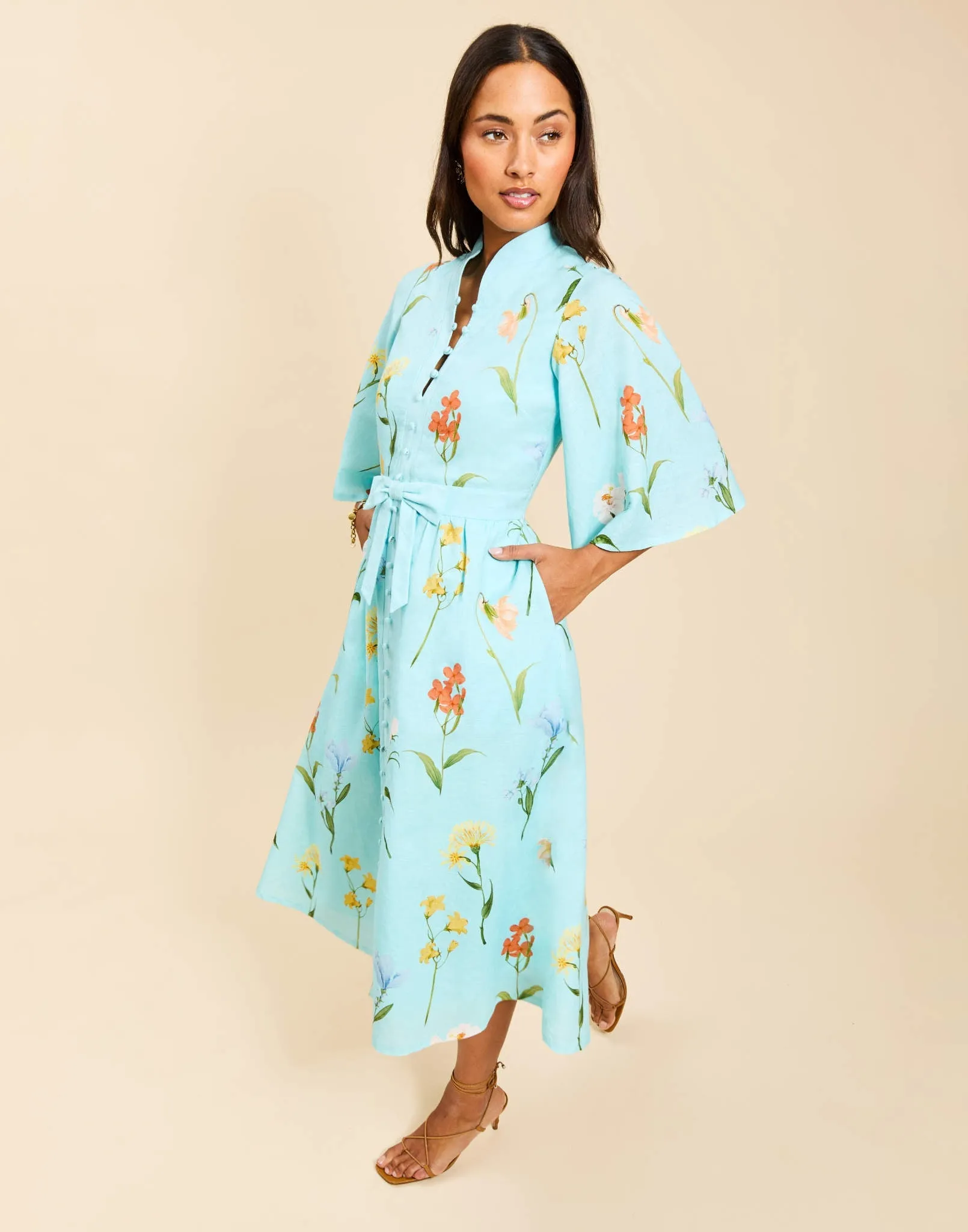 Carmen Midi Dress sold by MESTIZA