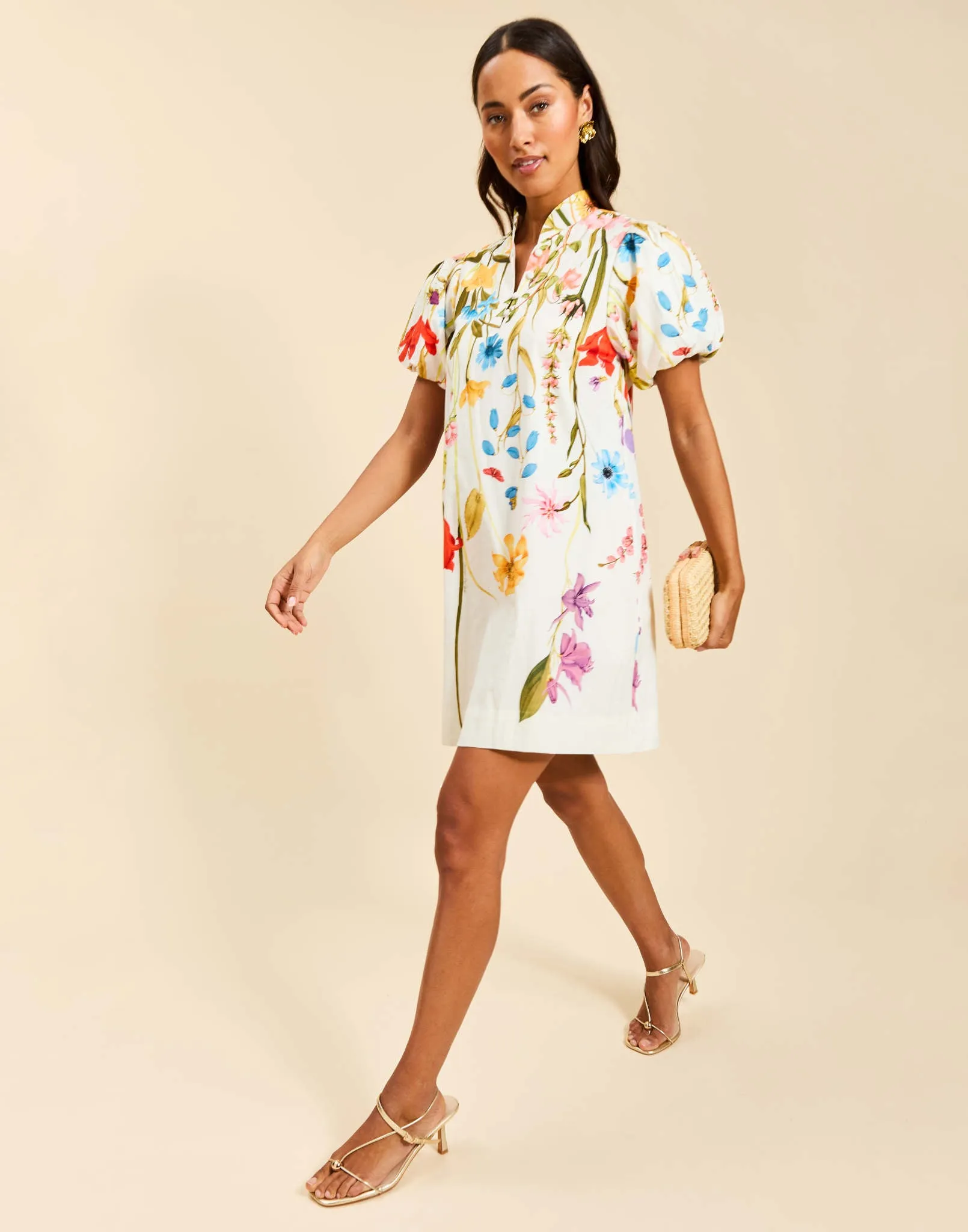 Elliana Printed Mini Dress sold by MESTIZA