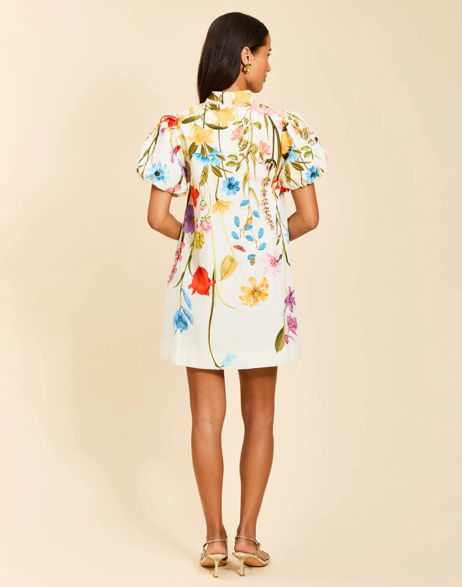 Elliana Printed Mini Dress sold by MESTIZA product image thumbnail 4