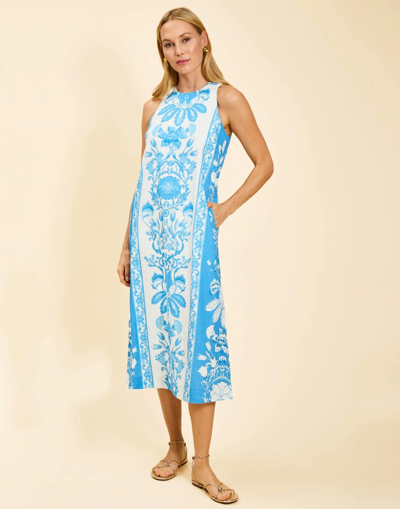 Farfalle Midi Dress sold by MESTIZA product image thumbnail 2