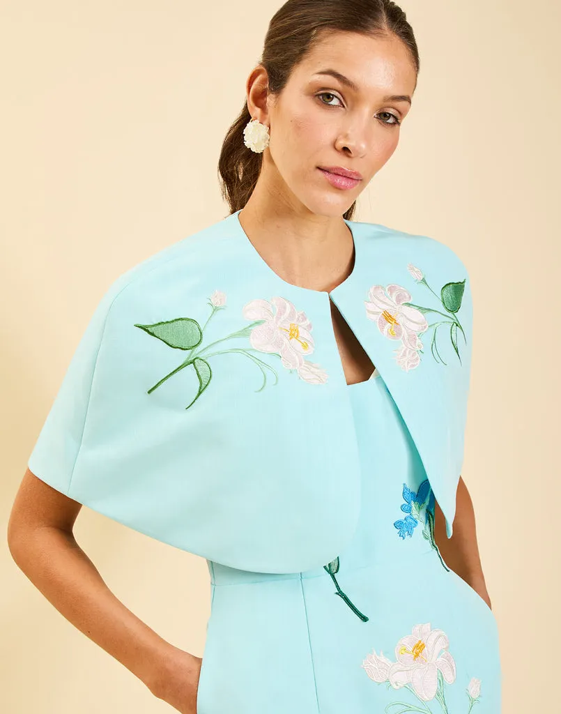 Pre-Order - Promenade Embroidered Capelet sold by MESTIZA product image thumbnail 2