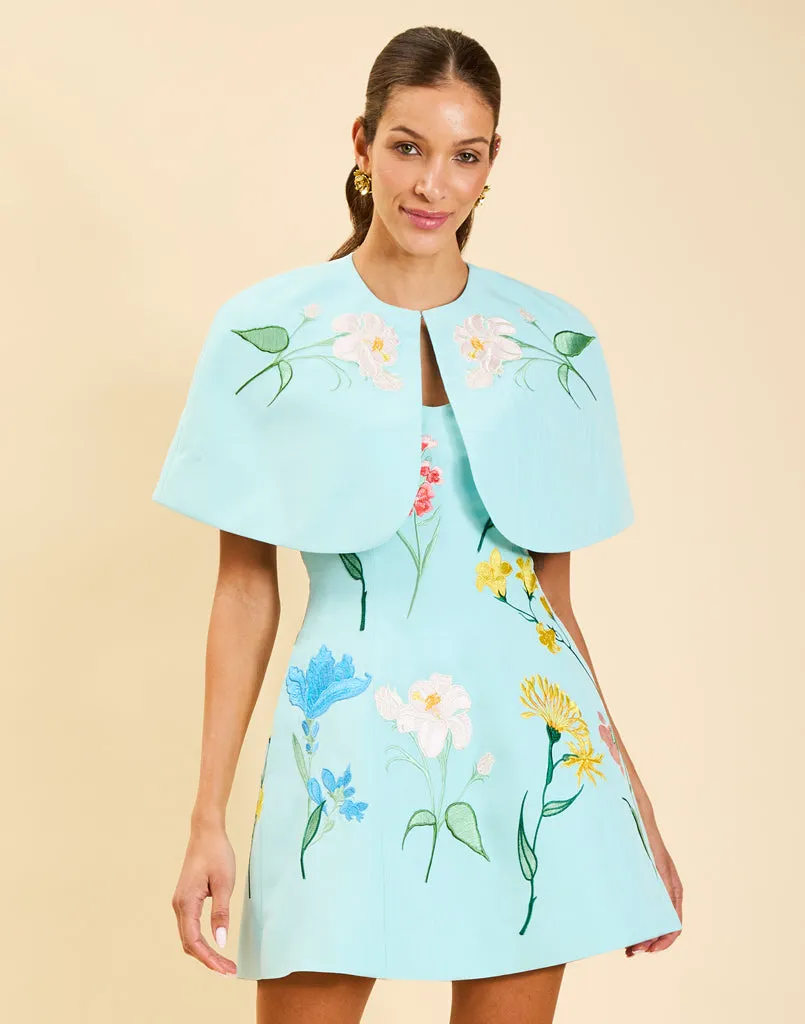 Pre-Order - Promenade Embroidered Capelet sold by MESTIZA product image thumbnail 3