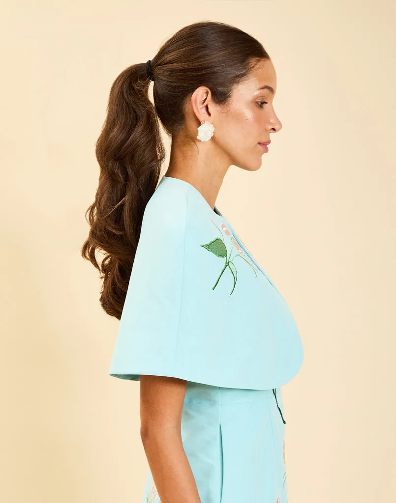 Pre-Order - Promenade Embroidered Capelet sold by MESTIZA product image thumbnail 4