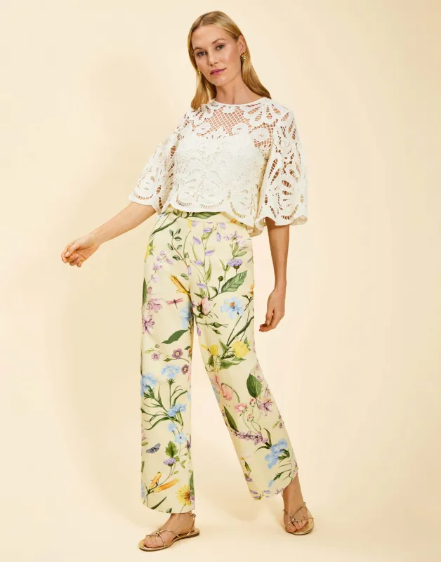 Antonella Wide Leg Pants made by MESTIZA
