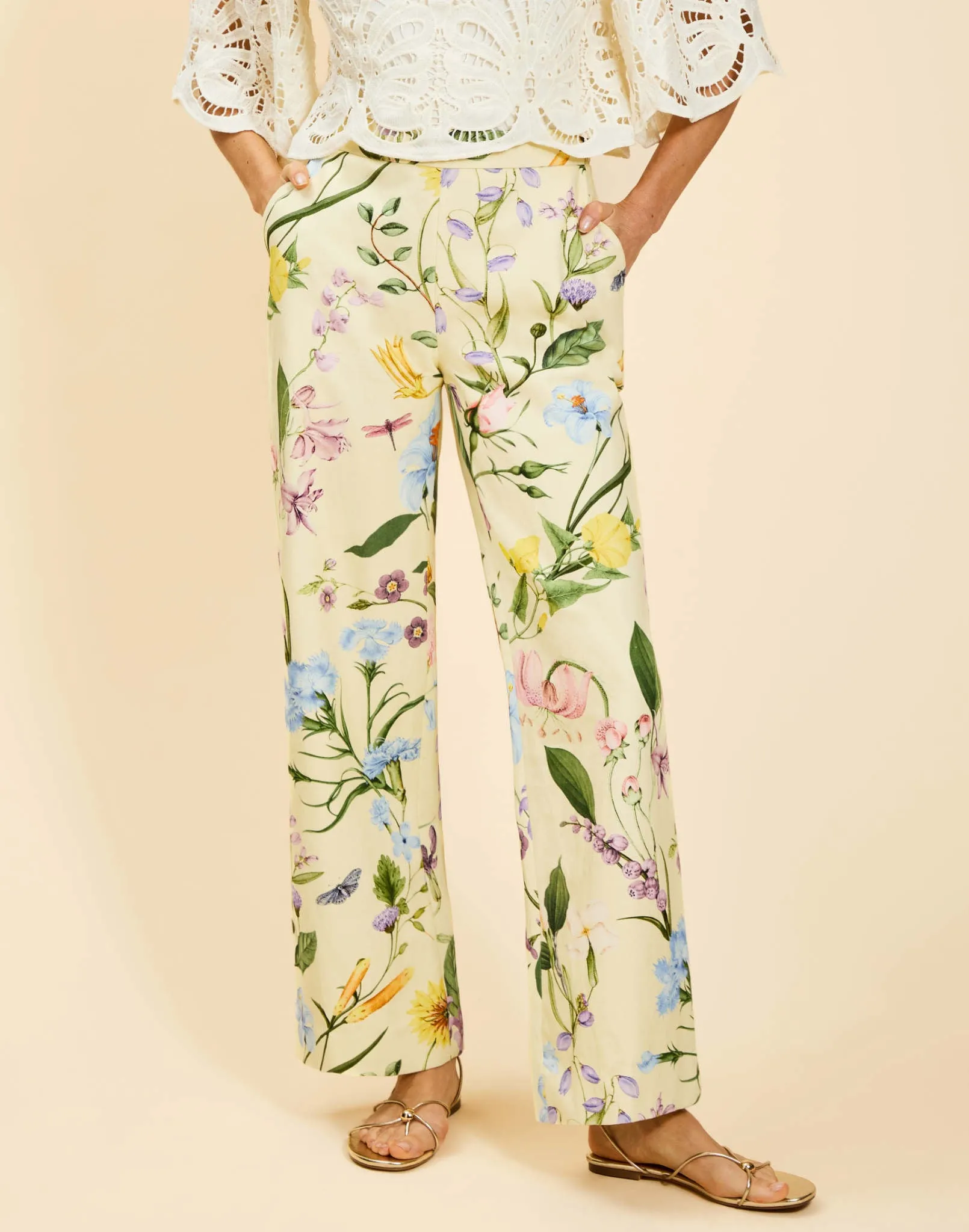 Antonella Wide Leg Pants sold by MESTIZA product image thumbnail 2