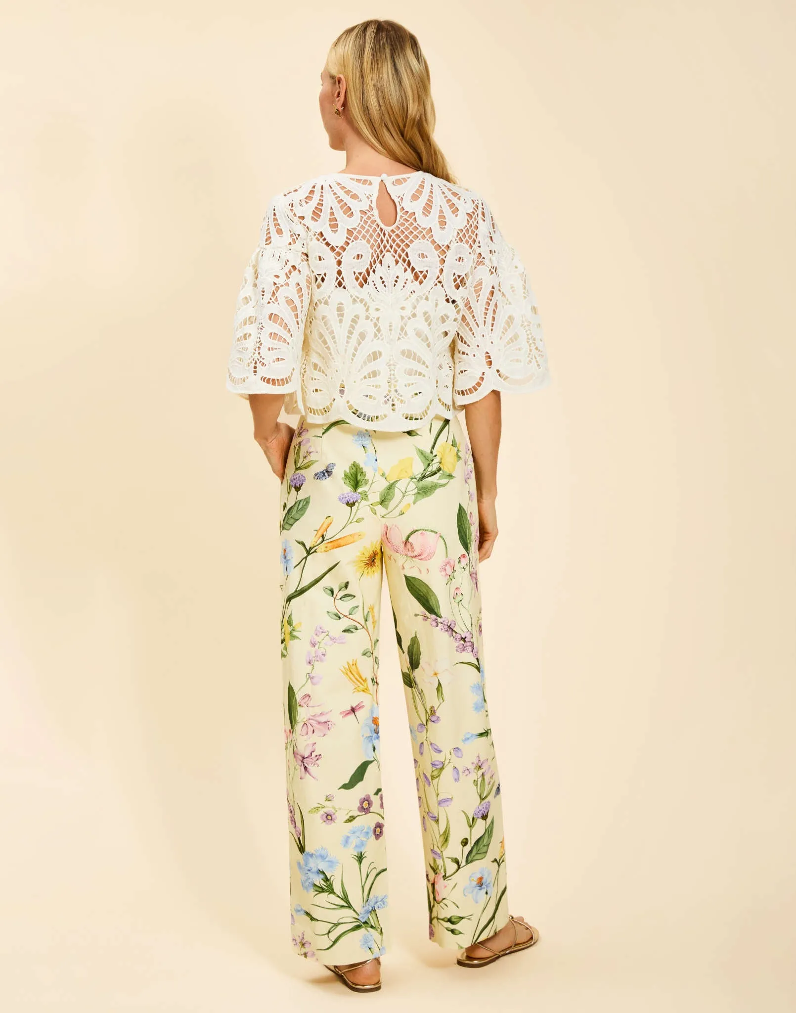 Antonella Wide Leg Pants sold by MESTIZA product image thumbnail 4