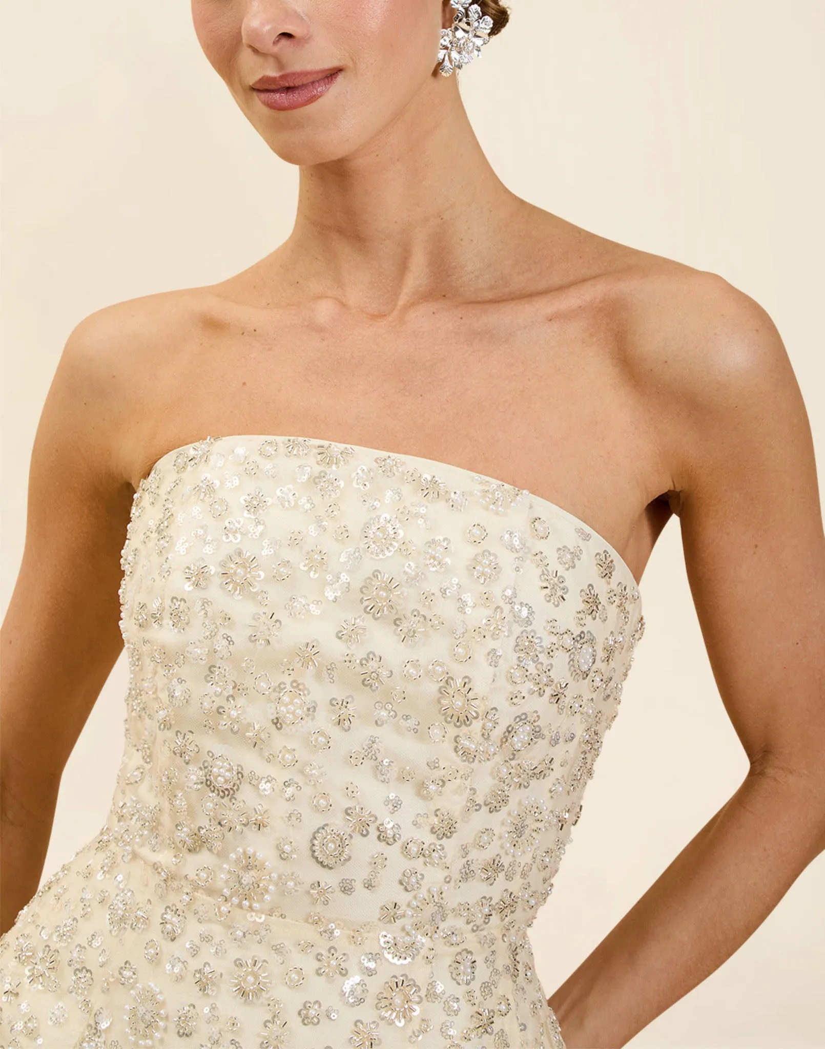 Dottie Beaded Mini Dress sold by MESTIZA product image thumbnail 5