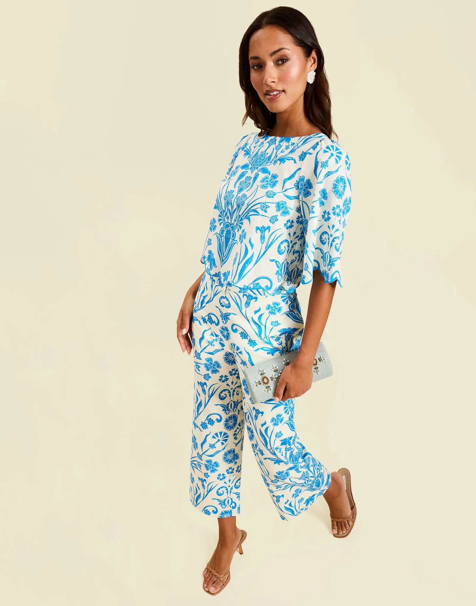 Taylor Crop Pant sold by MESTIZA product image thumbnail 5