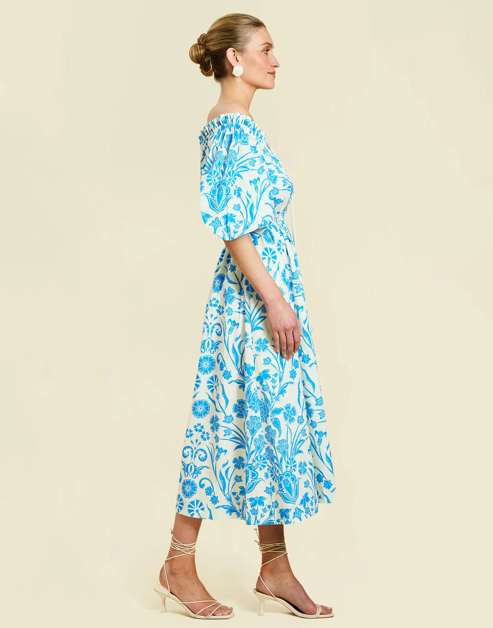 Nostalgia Midi Dress sold by MESTIZA product image thumbnail 3