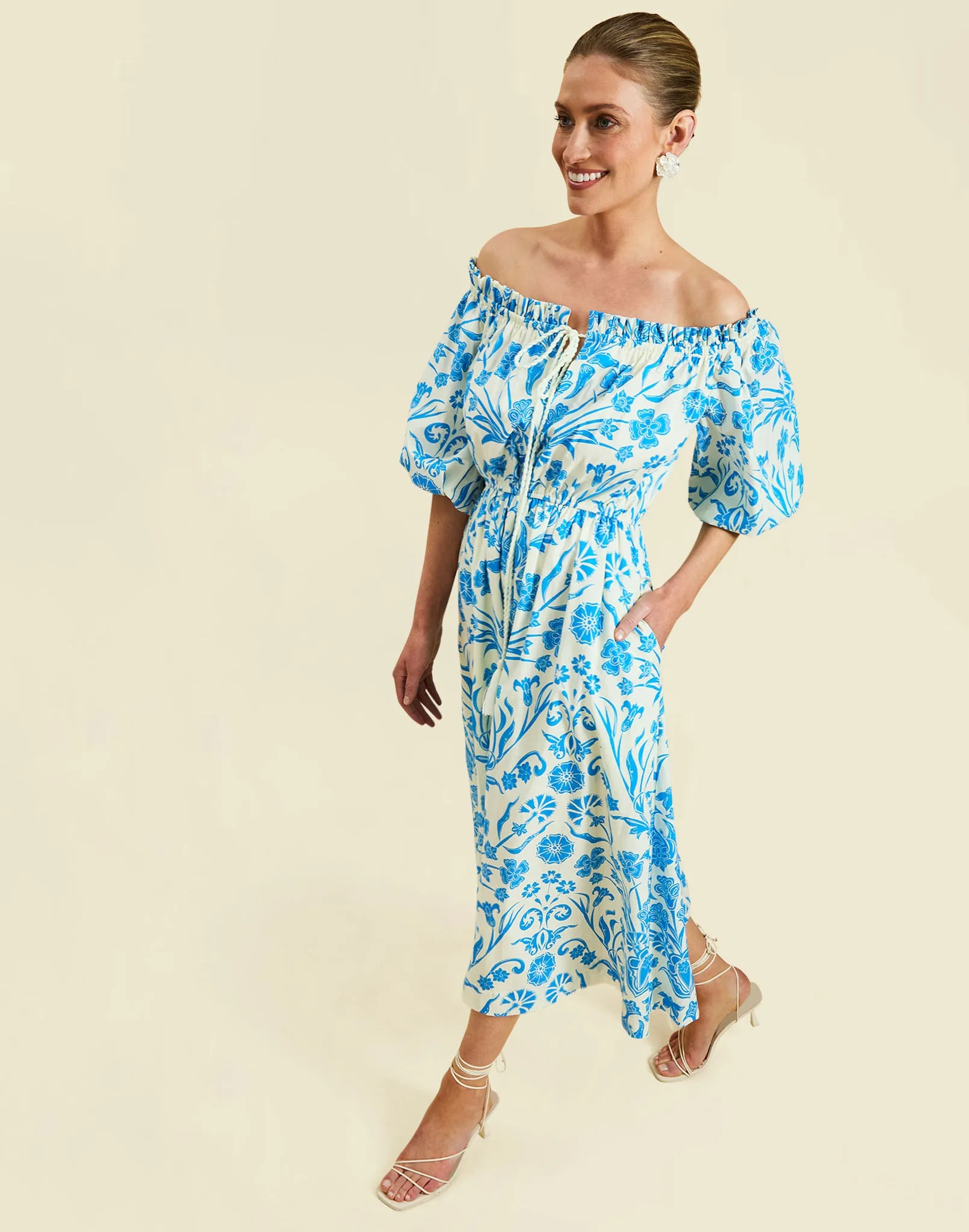 Nostalgia Midi Dress sold by MESTIZA