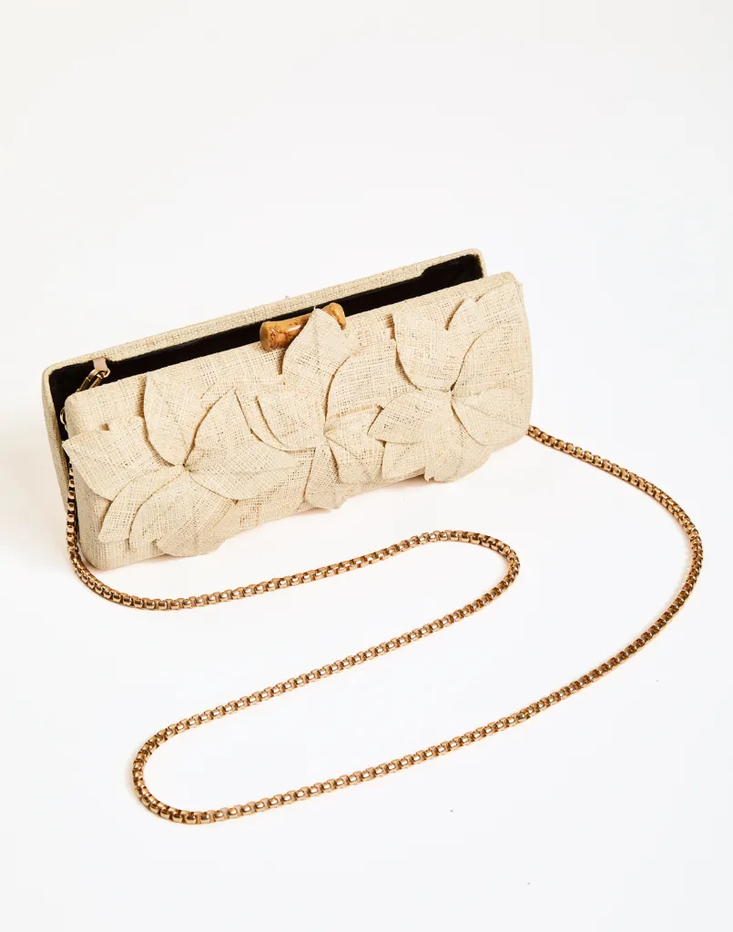 Peridot Raffia Clutch sold by MESTIZA product image thumbnail 2