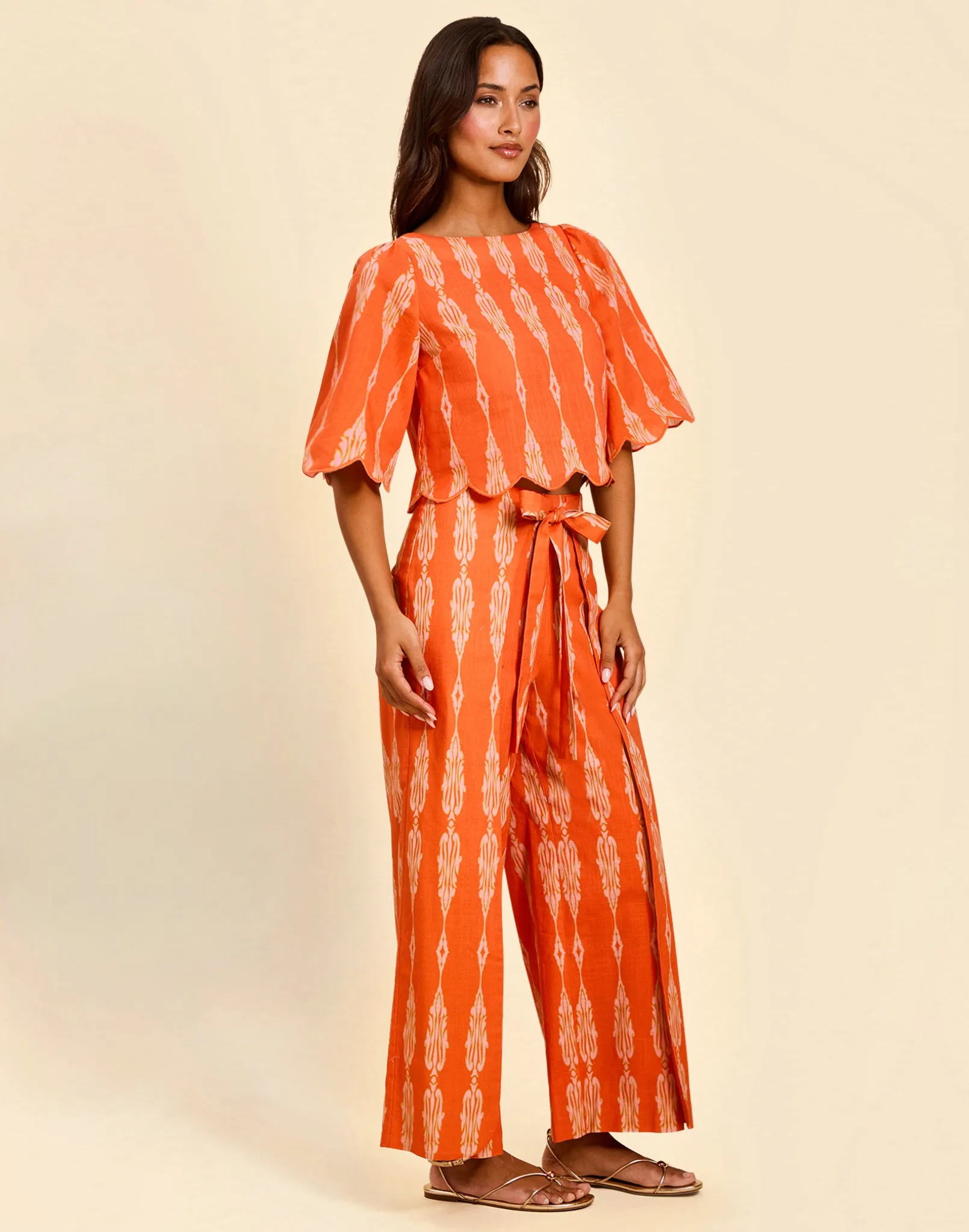 Charlize Scallop Top sold by MESTIZA product image thumbnail 3