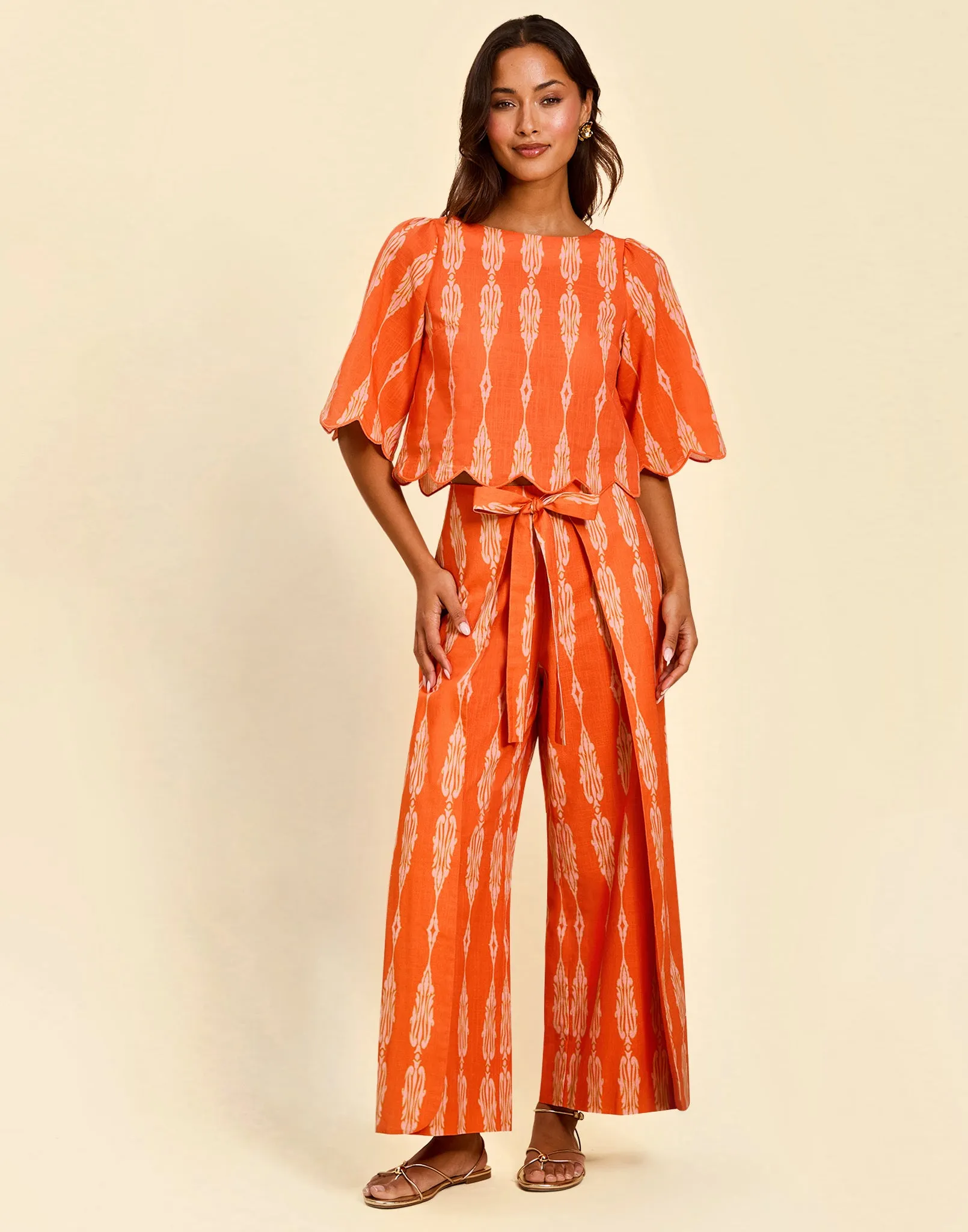 Charlize Scallop Top sold by MESTIZA product image thumbnail 2