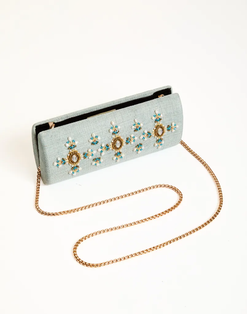 Peridot Beaded Clutch sold by MESTIZA product image thumbnail 2