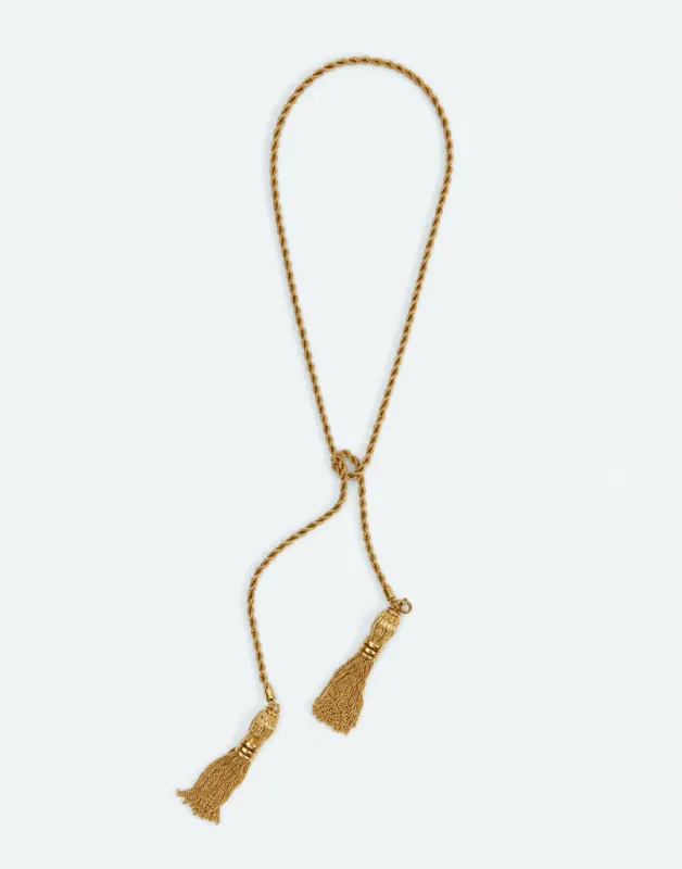 Thea ConvertibleĀ® Tassel Necklace made by MESTIZA