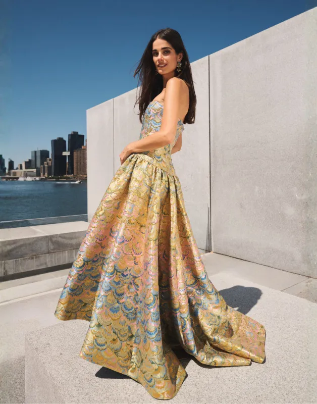 Nereida Dropwaist Gown made by MESTIZA