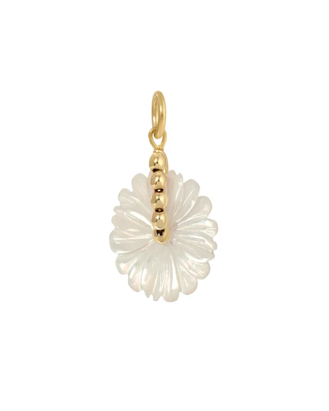 MOP Flower Charm sold by KOZAKH