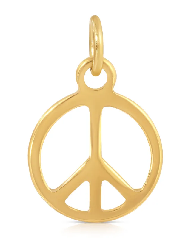 Peace Sign Charm sold by KOZAKH