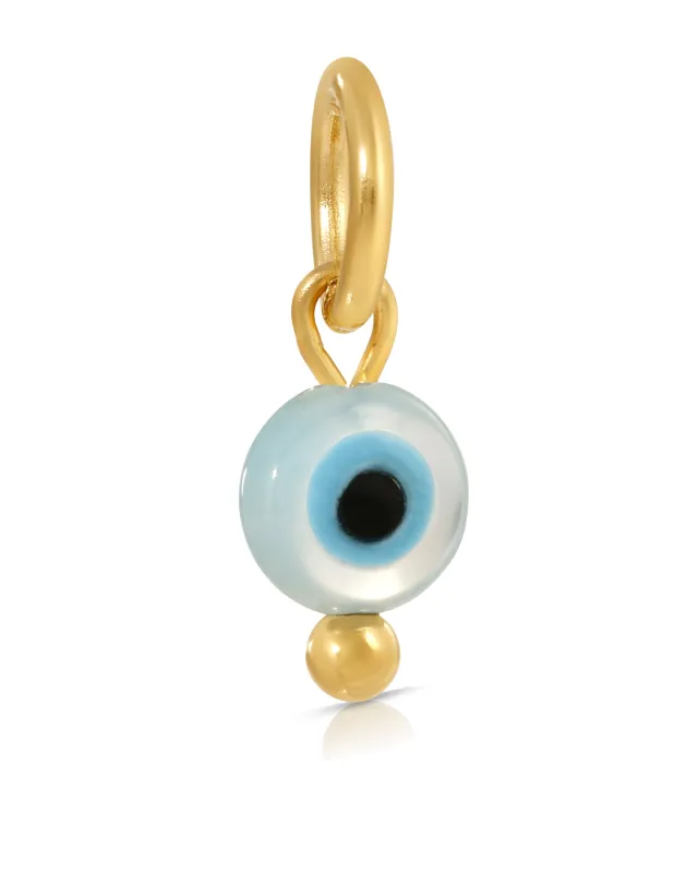 Small Round Evil Eye Charm sold by KOZAKH