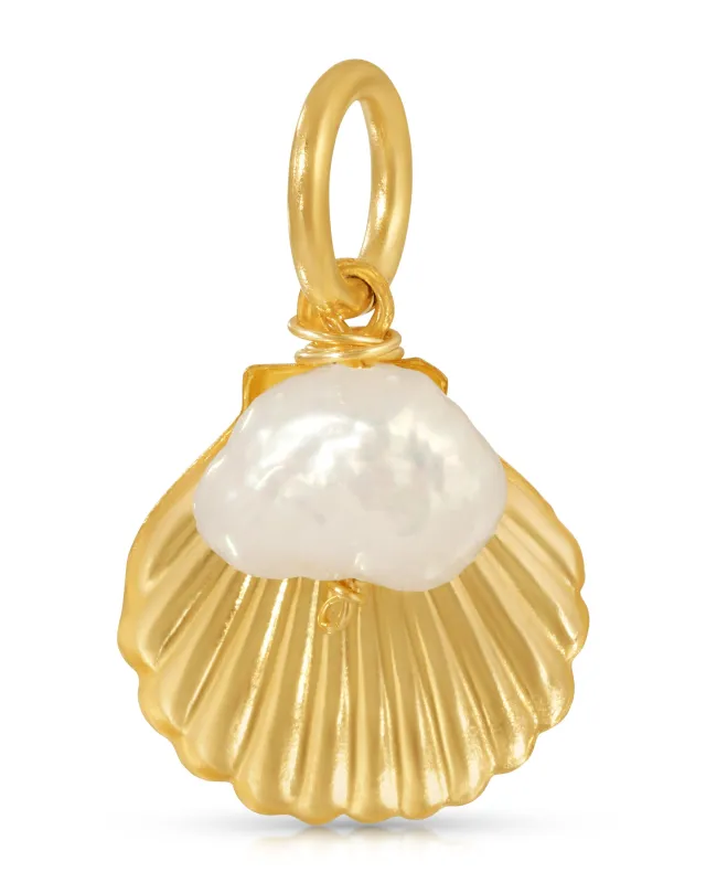 Shell Pearl Charm sold by KOZAKH