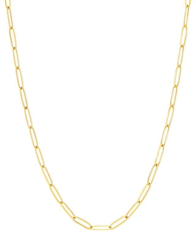 Large Flat Link Necklace sold by KOZAKH