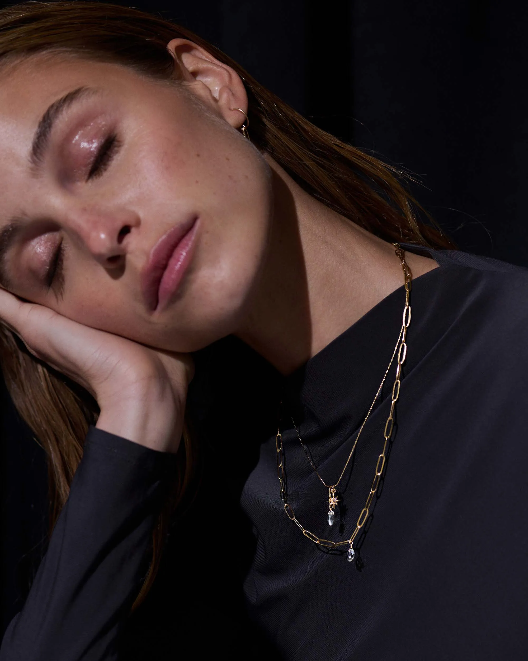 Penance Moonstone Necklace sold by KOZAKH product image thumbnail 5