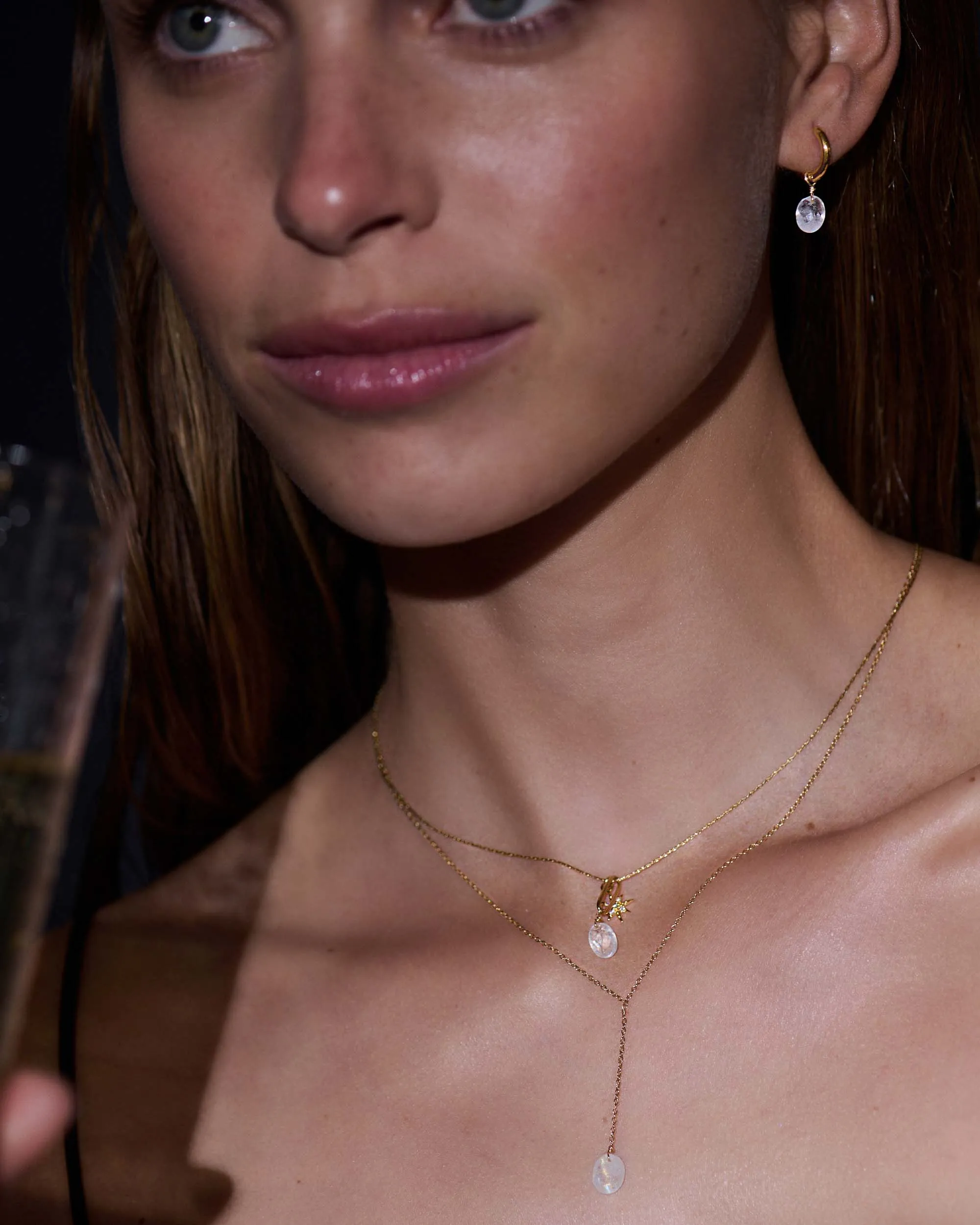 Helston Moonstone Necklace sold by KOZAKH product image thumbnail 4