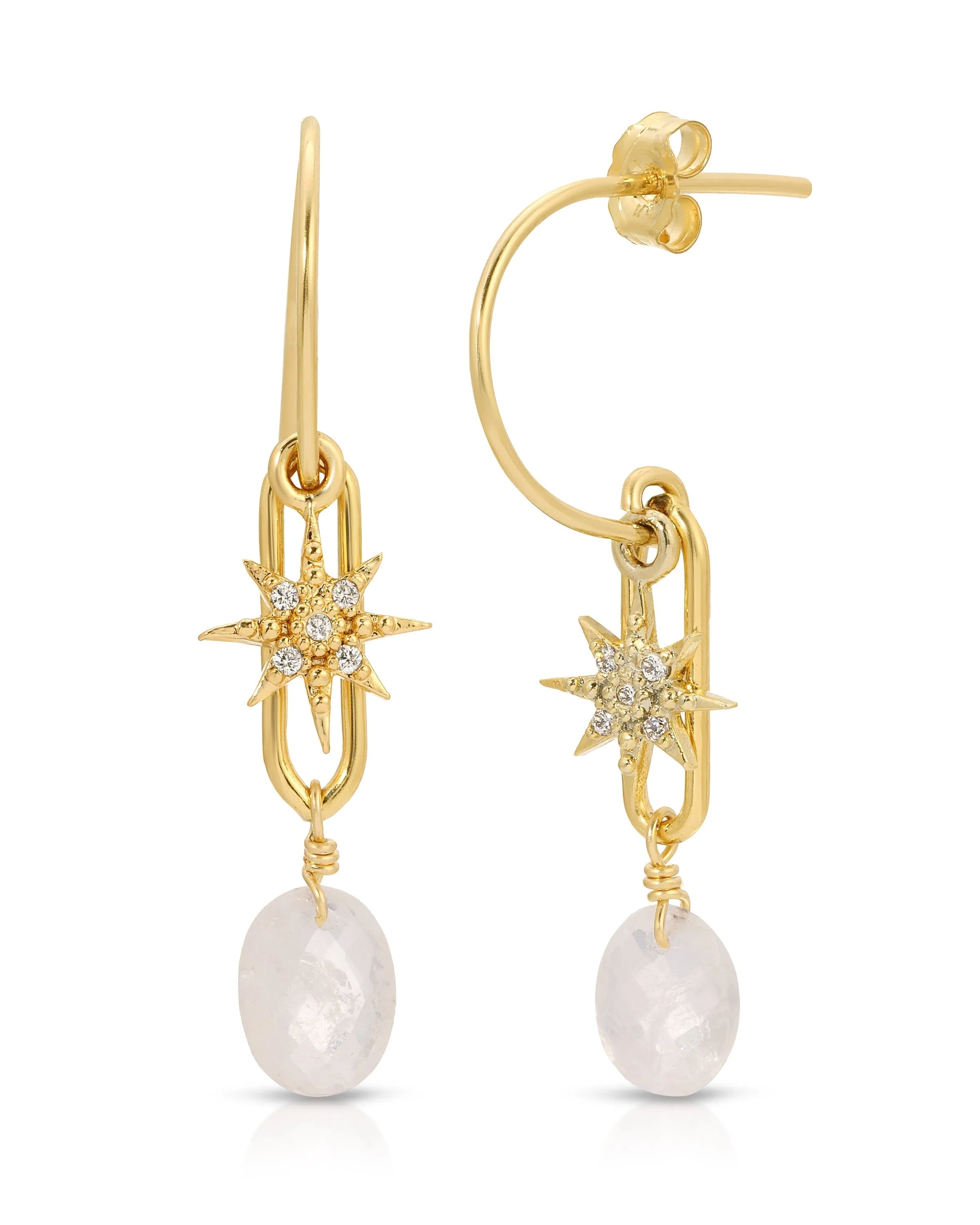 Allerdale Moonstone Earrings sold by KOZAKH