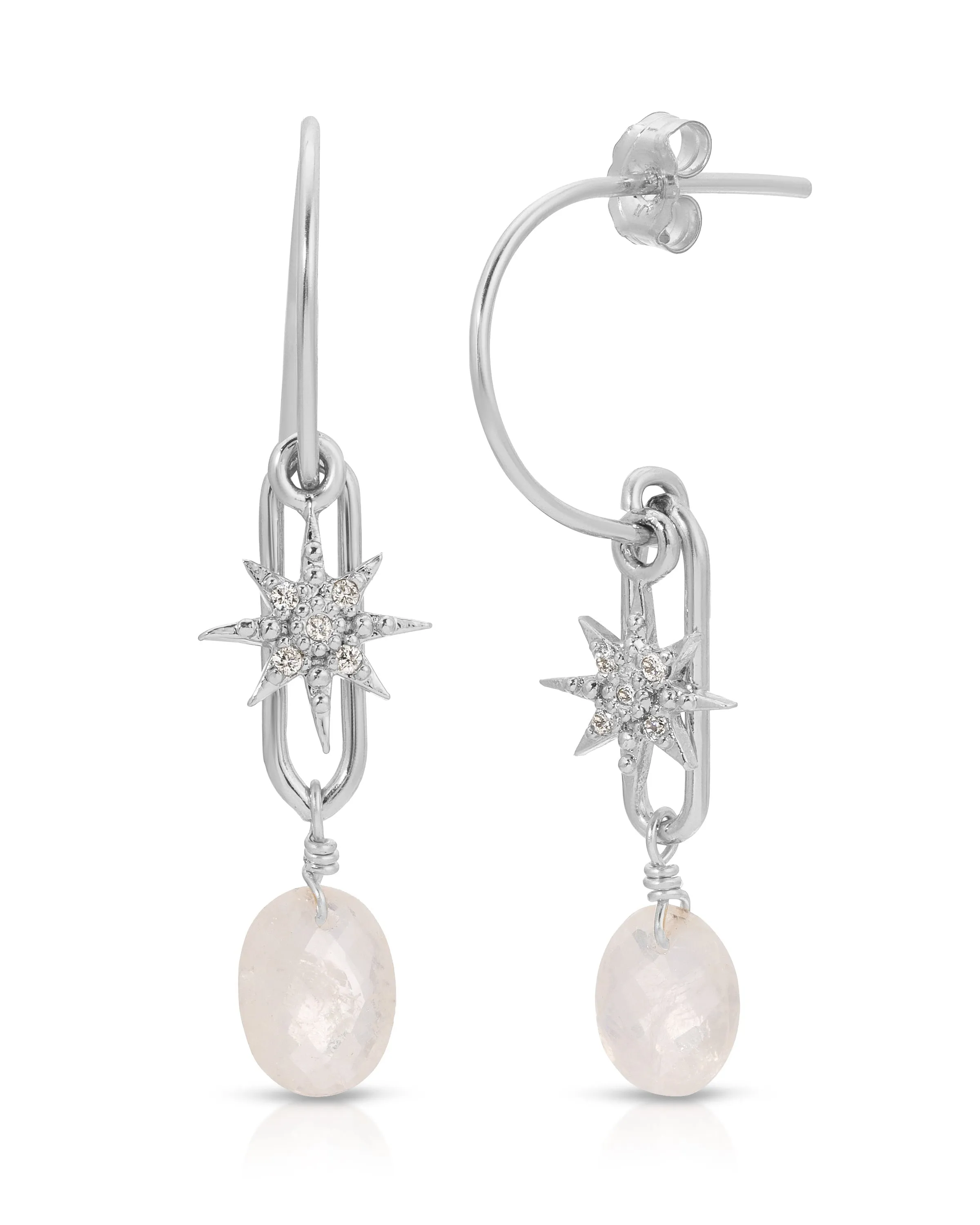 Allerdale Moonstone Earrings sold by KOZAKH product image thumbnail 3