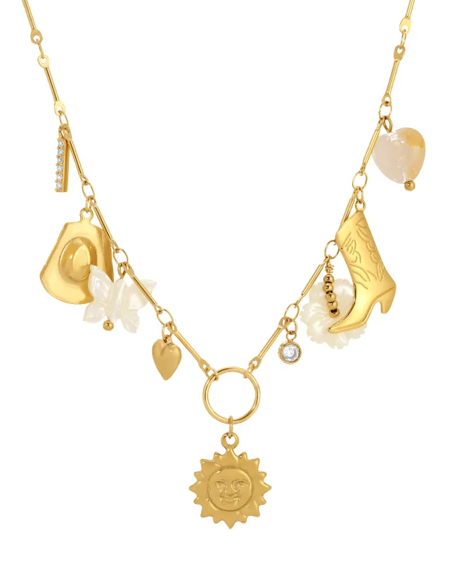 Hot Afternoon Charm Necklace sold by KOZAKH