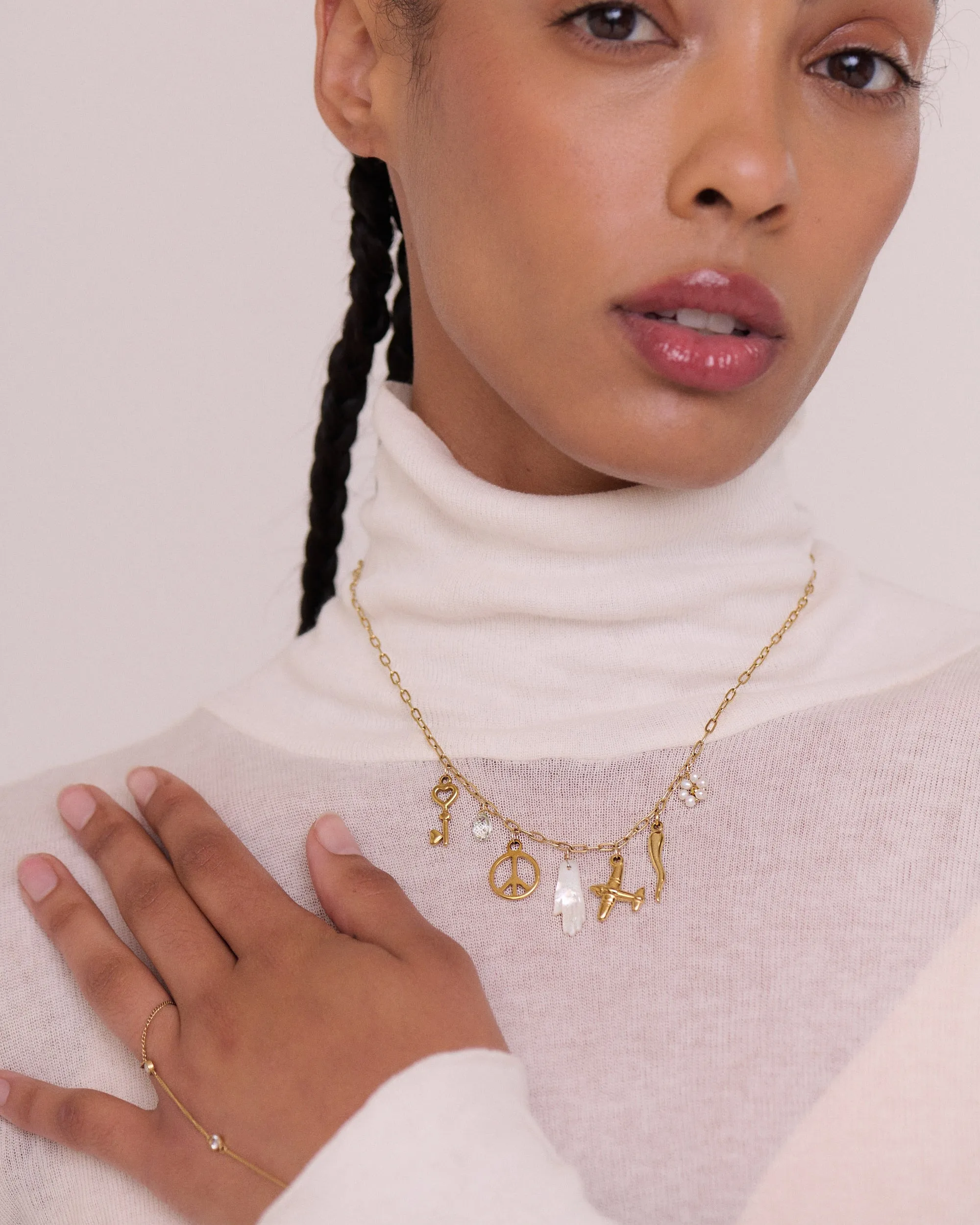 Goals Charm Necklace sold by KOZAKH product image thumbnail 3