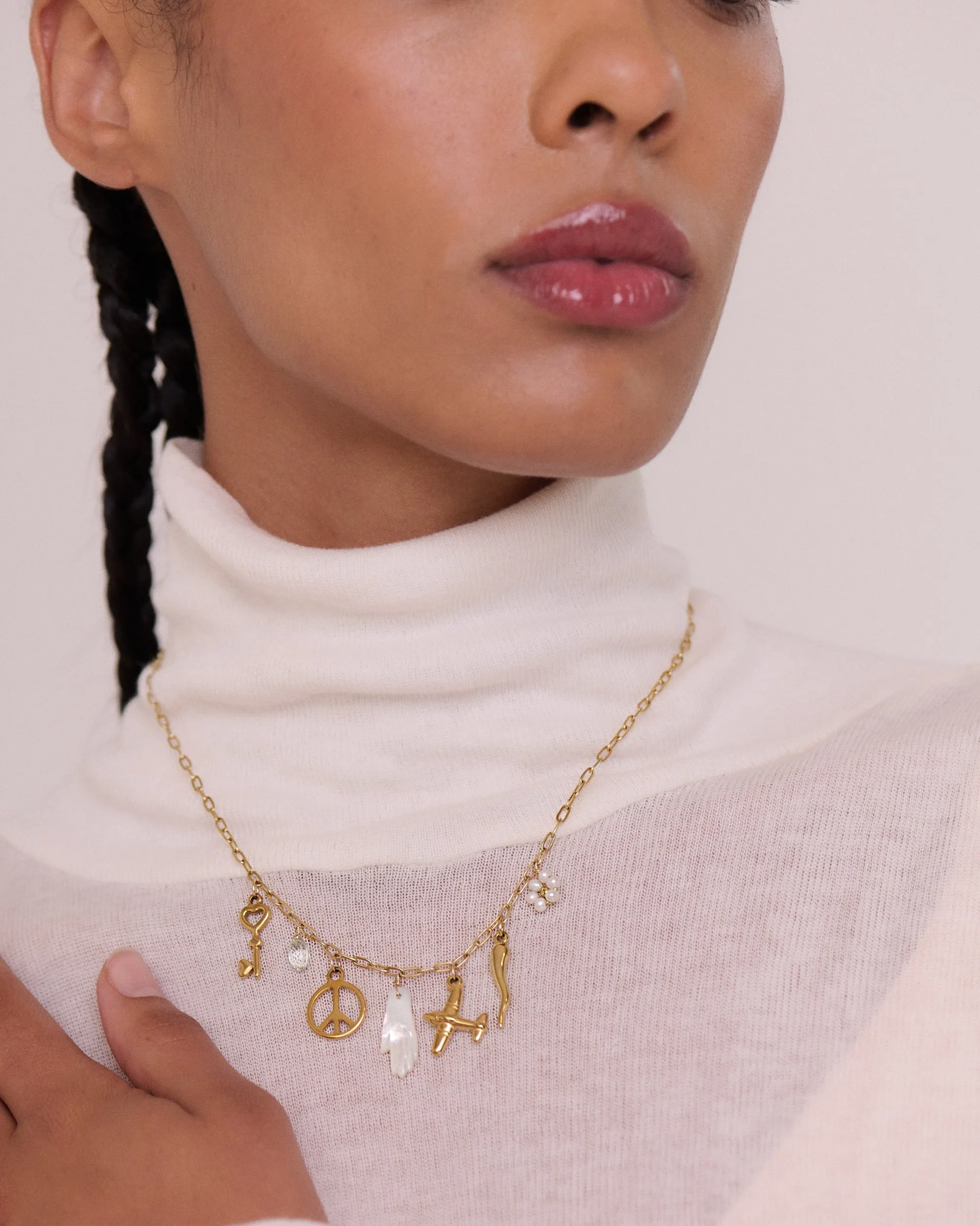 Goals Charm Necklace sold by KOZAKH product image thumbnail 2