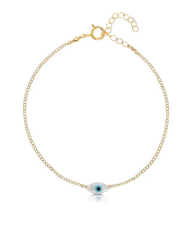 Mini Evil Eye Bracelet sold by KOZAKH