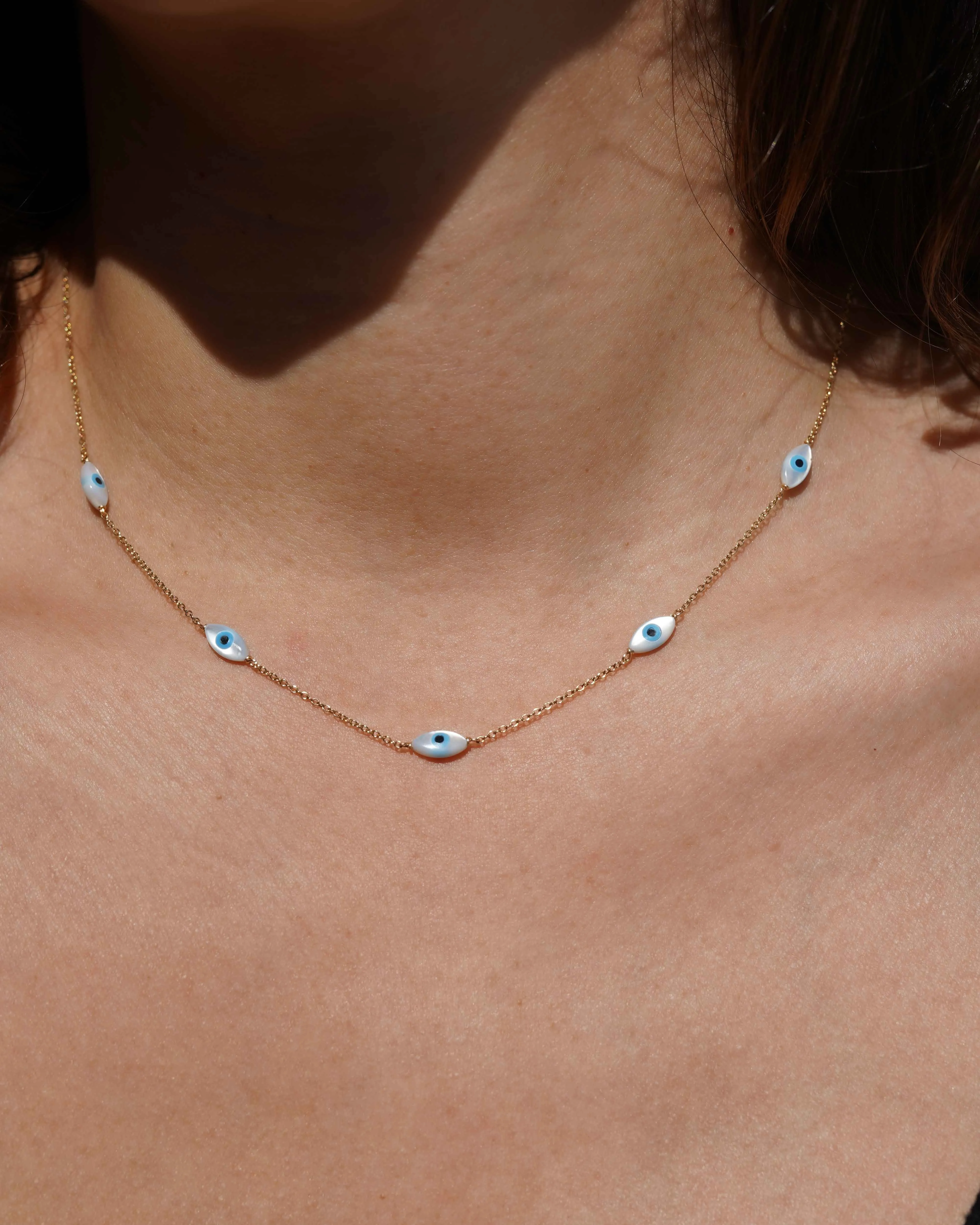 Mini Evil Eye Necklace sold by KOZAKH product image thumbnail 4