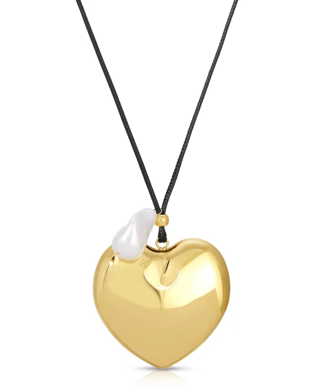 Vegan Heart of the Sea Necklace sold by KOZAKH