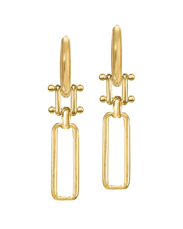 Robb Earrings made by KOZAKH