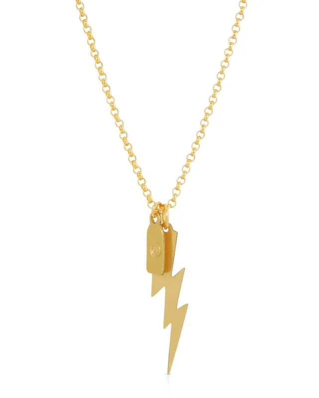 Ballenger Bolt Necklace sold by KOZAKH
