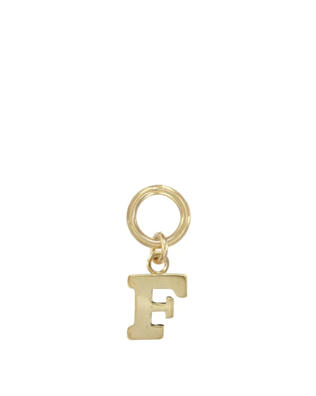 One Love Letter F Charm sold by KOZAKH