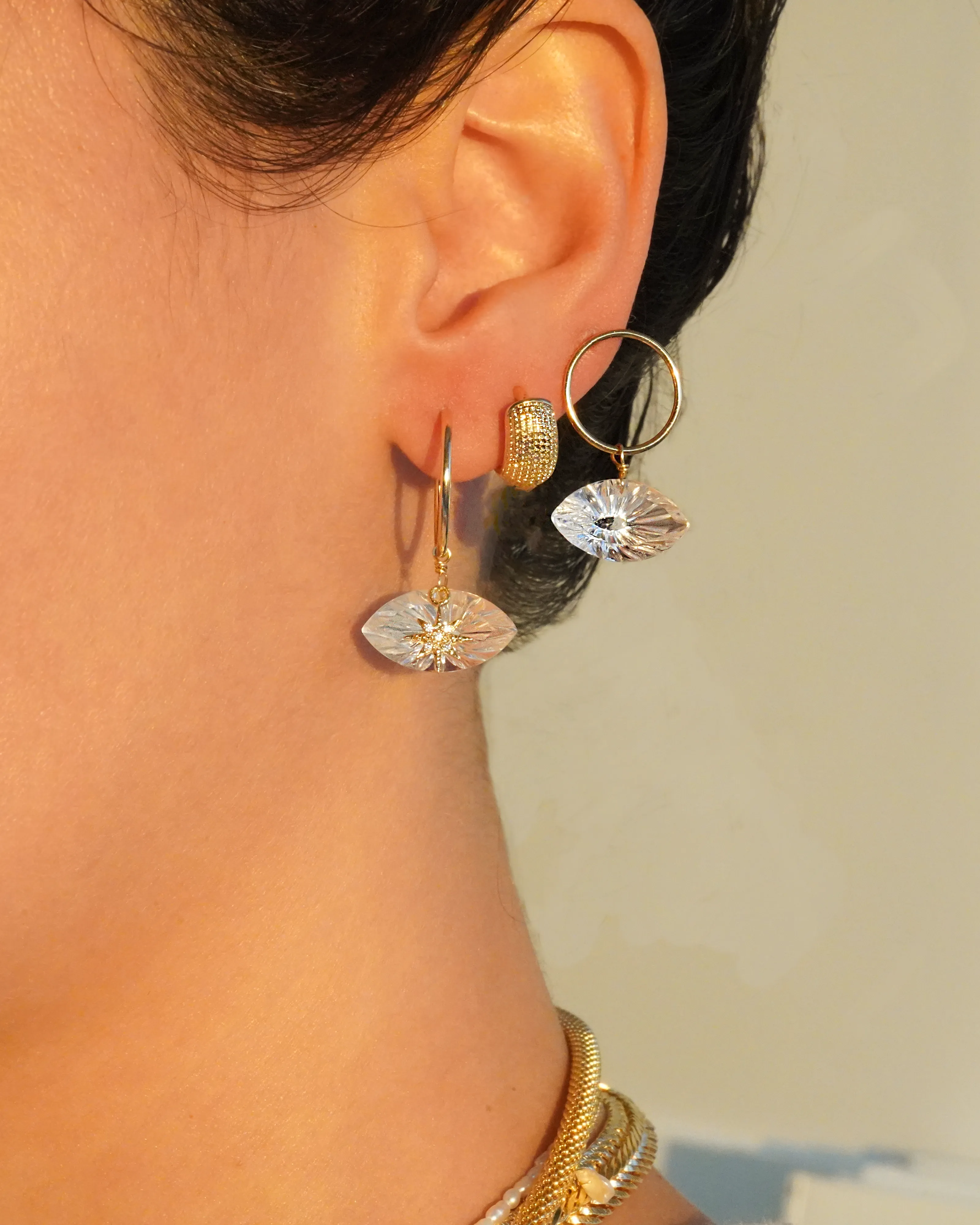 Henley Hoop Earrings sold by KOZAKH product image thumbnail 2