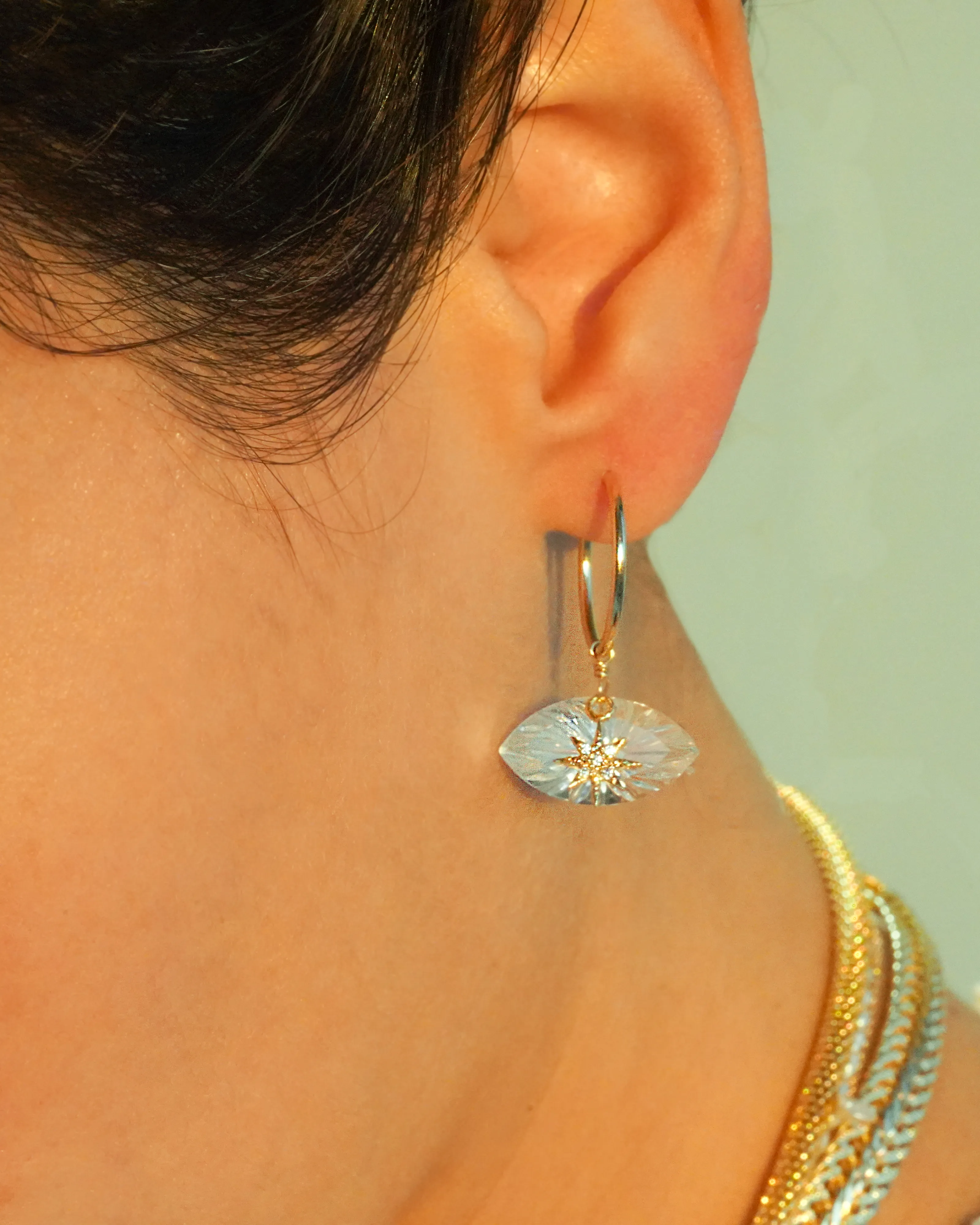Henley Hoop Earrings sold by KOZAKH product image thumbnail 4