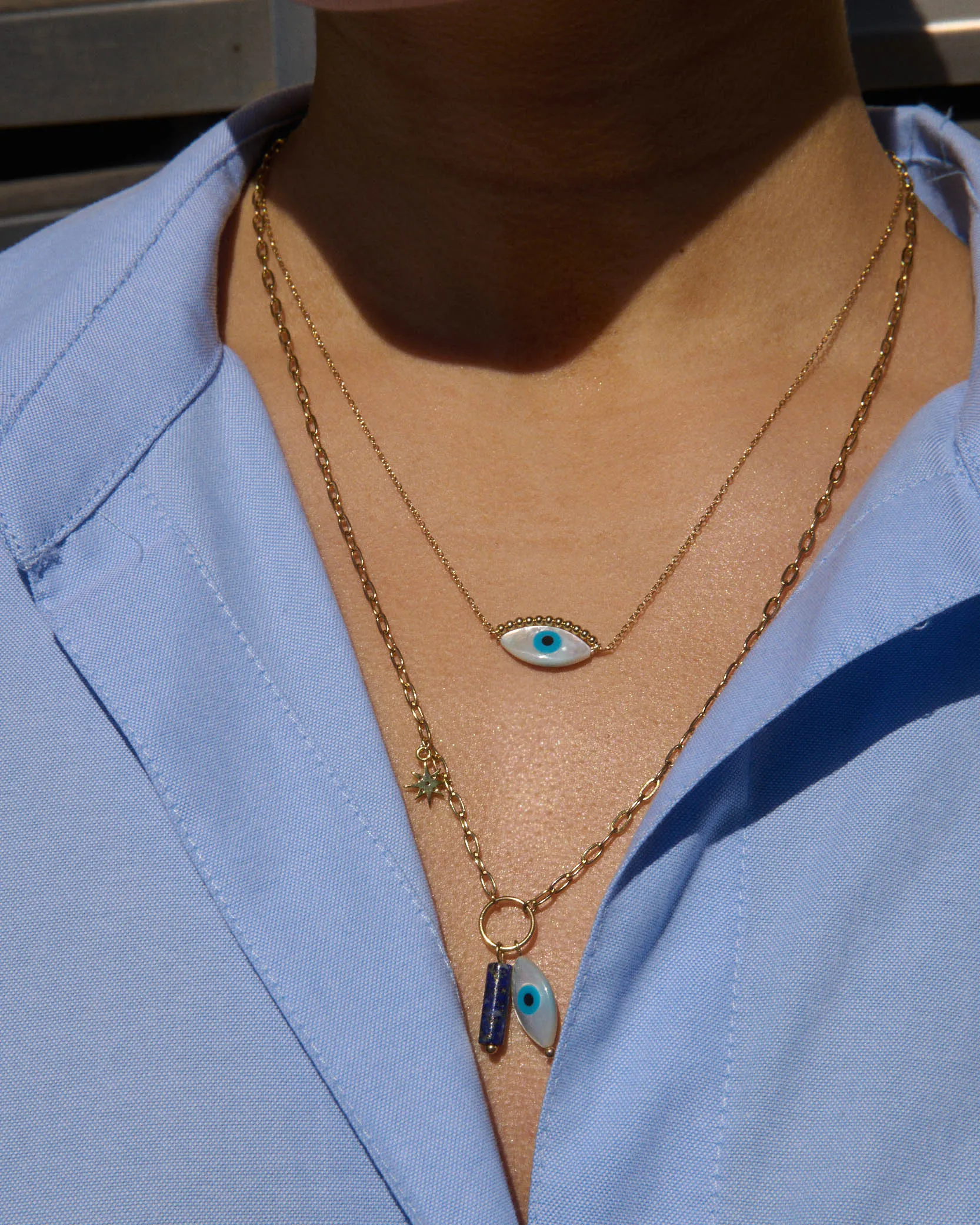 Eye Chakra Necklace sold by KOZAKH product image thumbnail 2