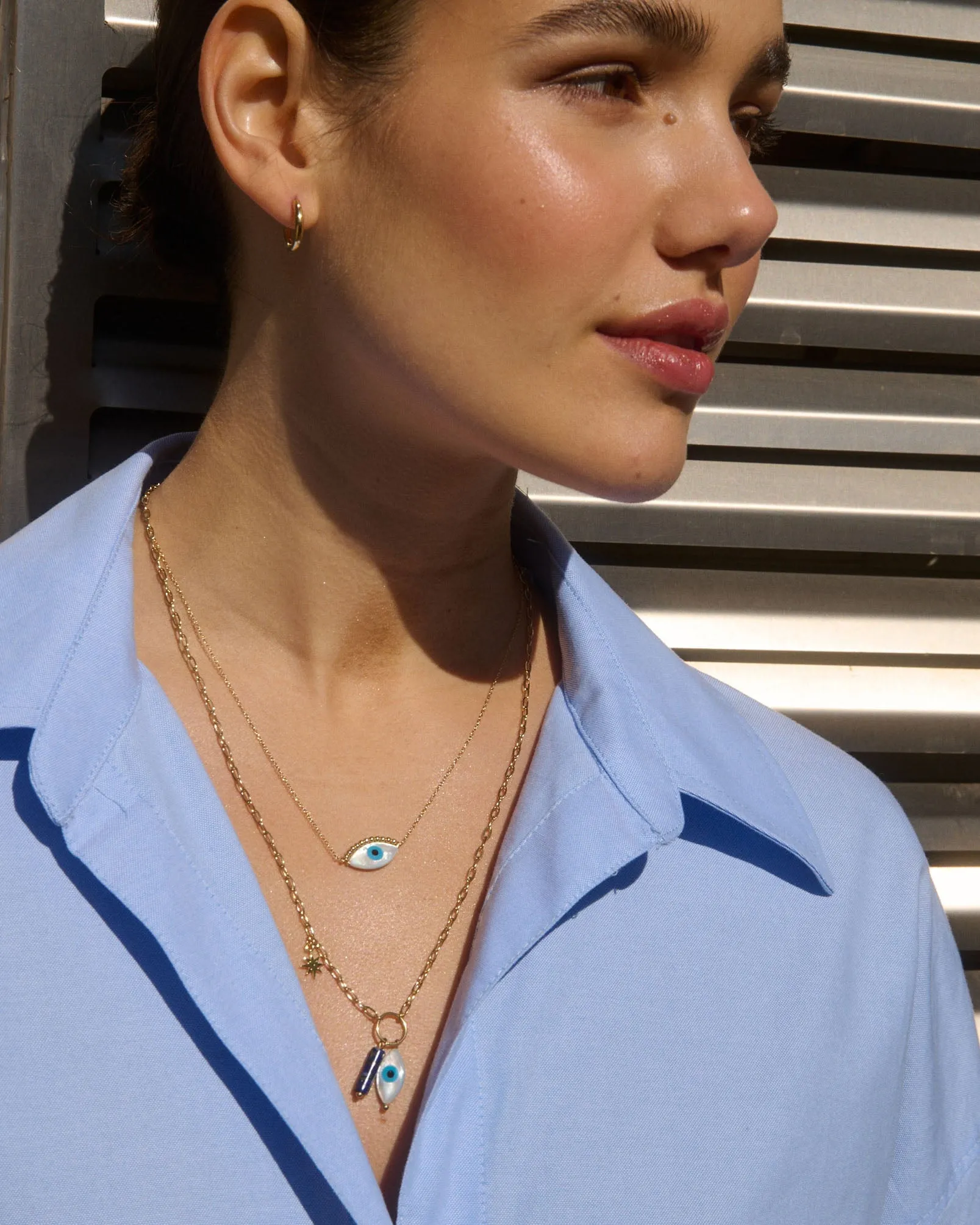 Eye Chakra Necklace sold by KOZAKH product image thumbnail 5