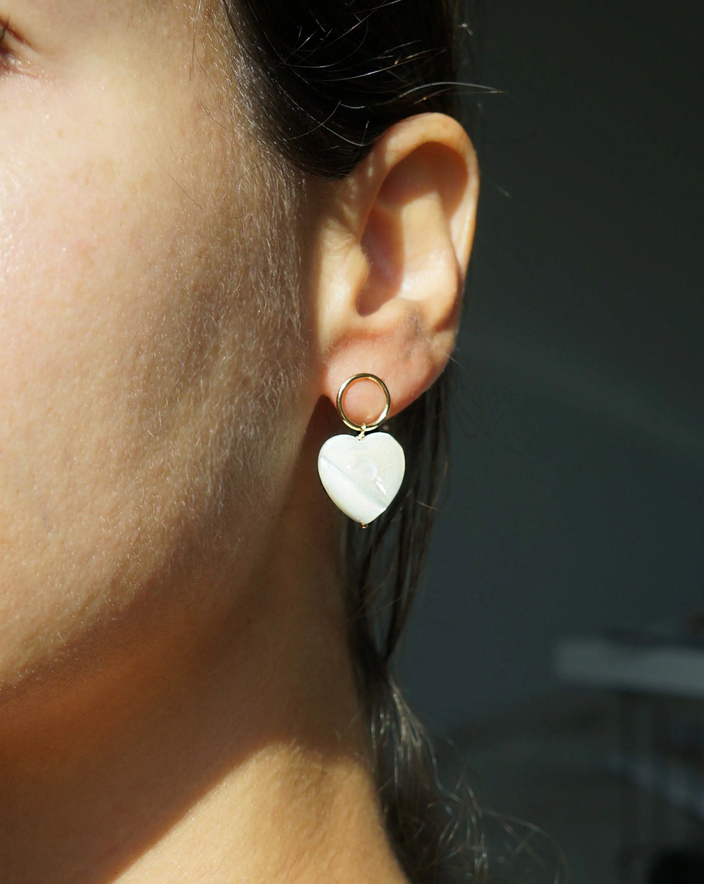 Heart Earrings sold by KOZAKH product image thumbnail 2