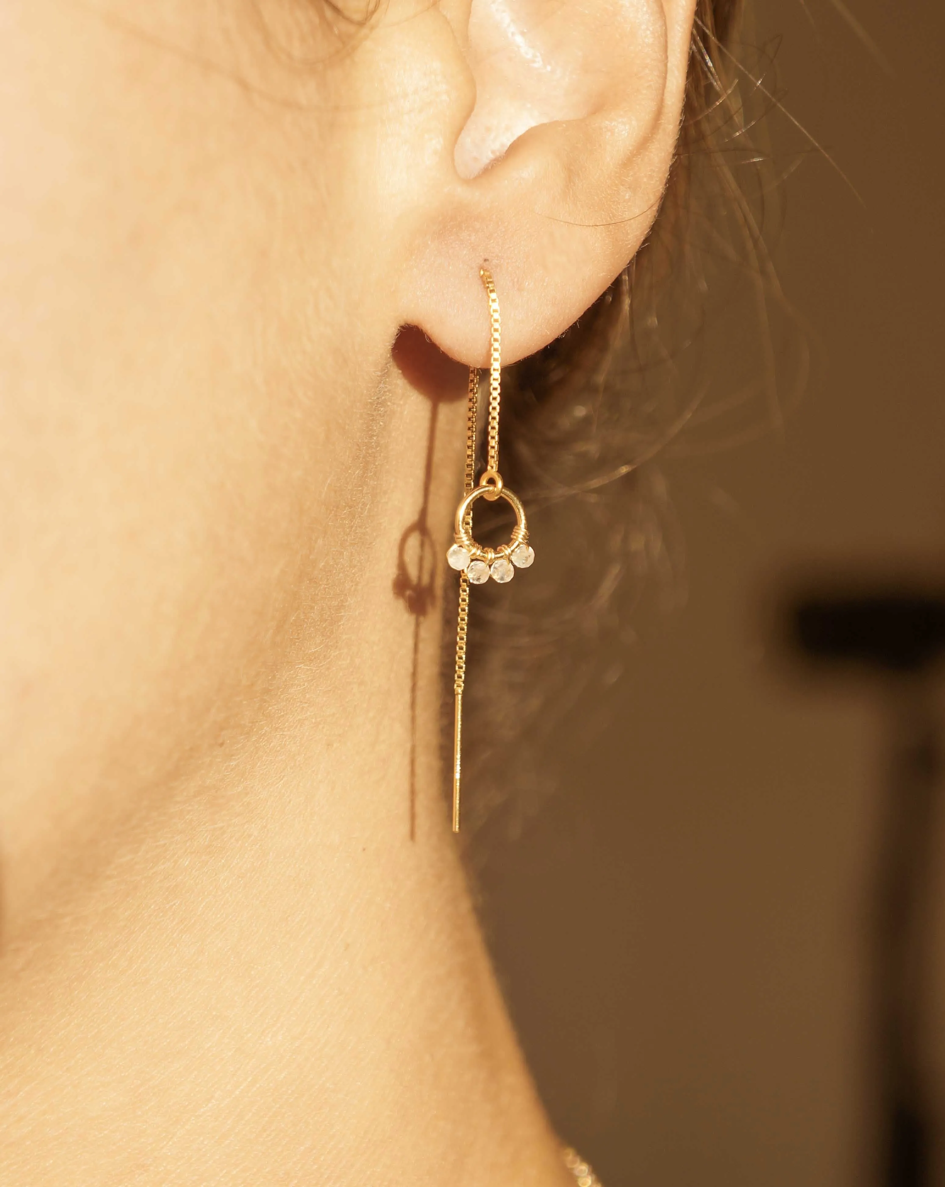 Onda Threader Earrings sold by KOZAKH product image thumbnail 2