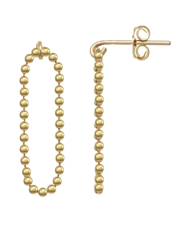 Lata Earrings made by KOZAKH